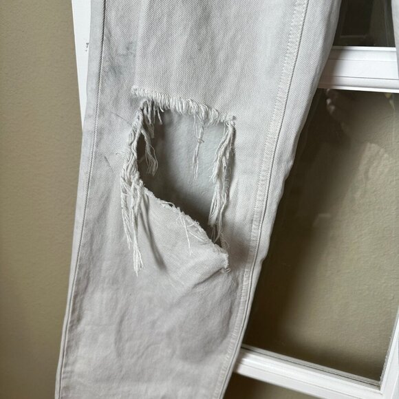 PACSUN 90's Boyfriend Ripped Denim Jeans - 26 - Picture 3 of 10